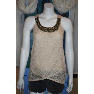 Maurices Asymmetrical Raceback Tank Top - Sz Small